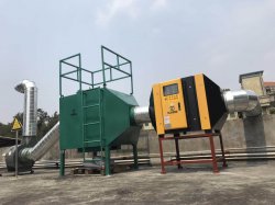 東鴻環境虎門注塑機廢氣處理項目完工，獲得客戶滿意好評！