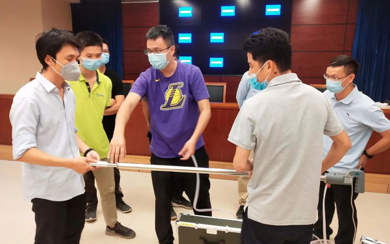 廢氣檢測技術培訓現場